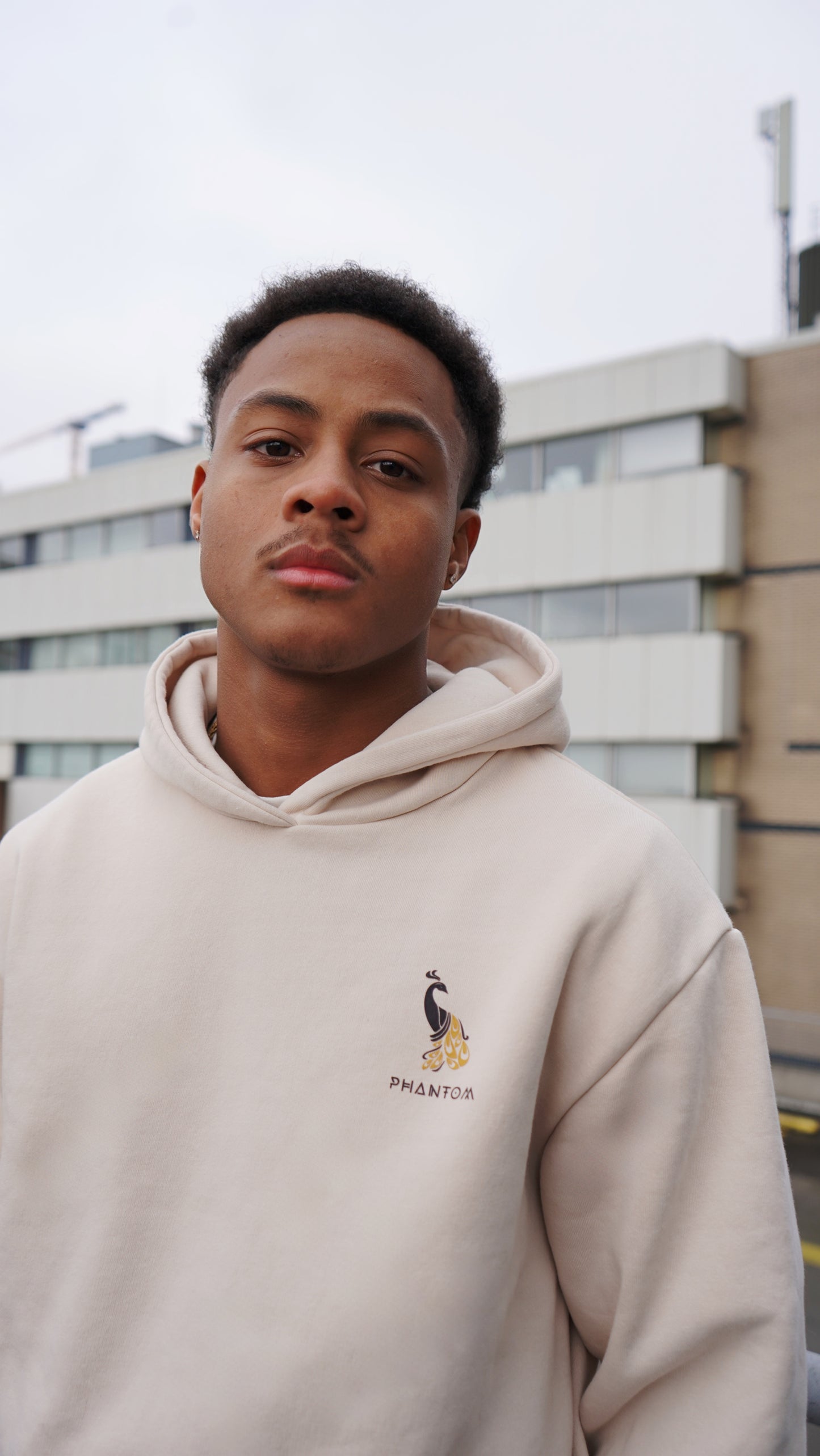 Beige Hoodie (Unisex)