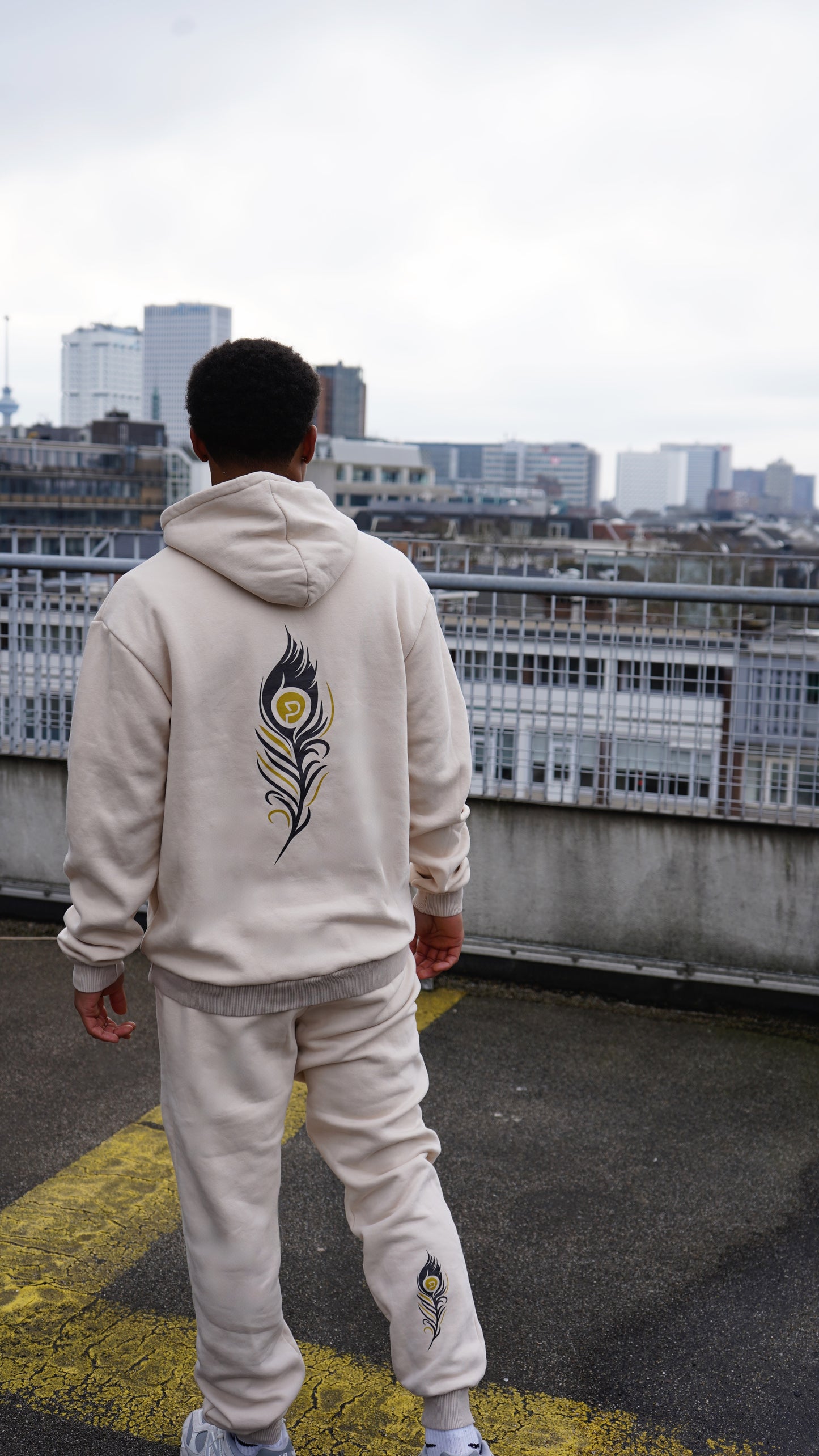 Beige Sweatpants (Unisex)